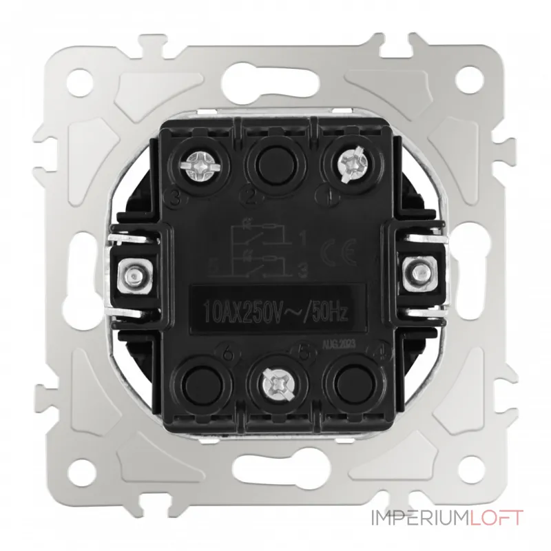 Выключатель двухклавишный с подсветкой, 10AX 250V 202.31-2.black Выключатель двухклавишный с подсветкой, 10AX 250V 202.31-2.black