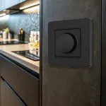 Комплект - диммер 500W с рамкой однопостовой Arte Milano SET16-1-48-1 black
