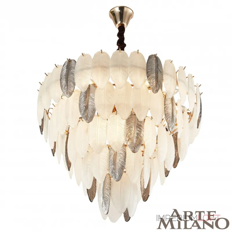 Подвесная люстра Arte Milano AM-99486 0608B.D750.H600.E14.18 G