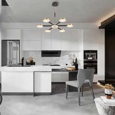 Люстра светодиодная Arte Milano Ferrara-72079 272079/6 BK/GD от ImperiumLoft