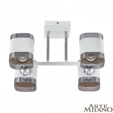 Люстра Arte Milano AMALFI-329809 329809/4 WH+CR