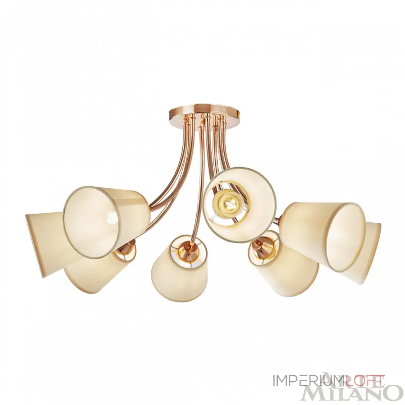 Потолочная люстра Arte Milano Napoli-9546 339546/8 FGD Потолочная люстра Arte Milano Napoli-9546 339546/8 FGD