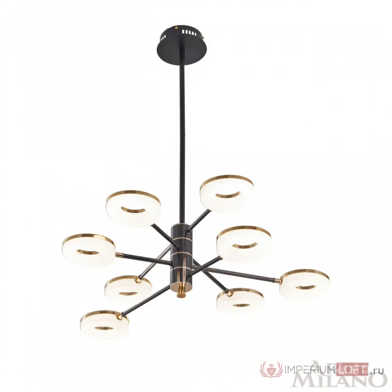 Люстра светодиодная Arte Milano Ferrara-72999 276699/8 BK/GD от ImperiumLoft