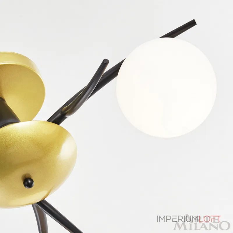 Потолочная люстра Arte Milano Neapolis-73408 273408/3 BK/GD