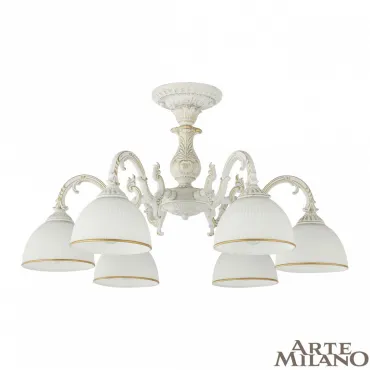 Люстра Arte Milano AM346410 346410/6 WT+G