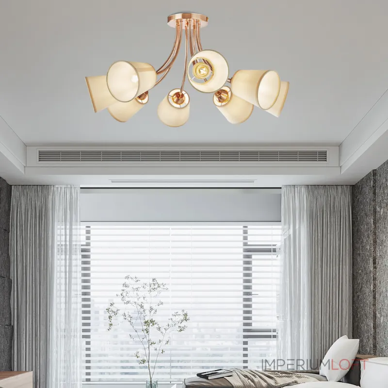 Потолочная люстра Arte Milano Napoli-9546 339546/8 FGD Потолочная люстра Arte Milano Napoli-9546 339546/8 FGD