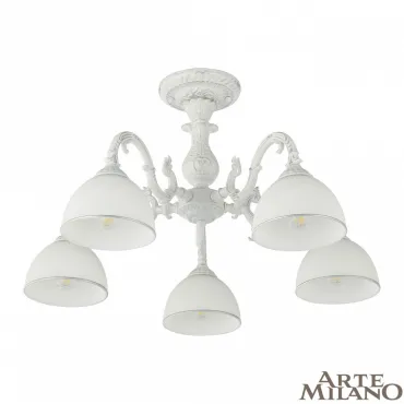 Люстра Arte Milano AM346410 346410/5 WT+SL