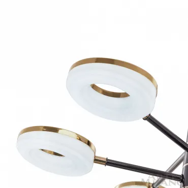 Люстра светодиодная Arte Milano Ferrara-72999 276699/8 BK/GD от ImperiumLoft