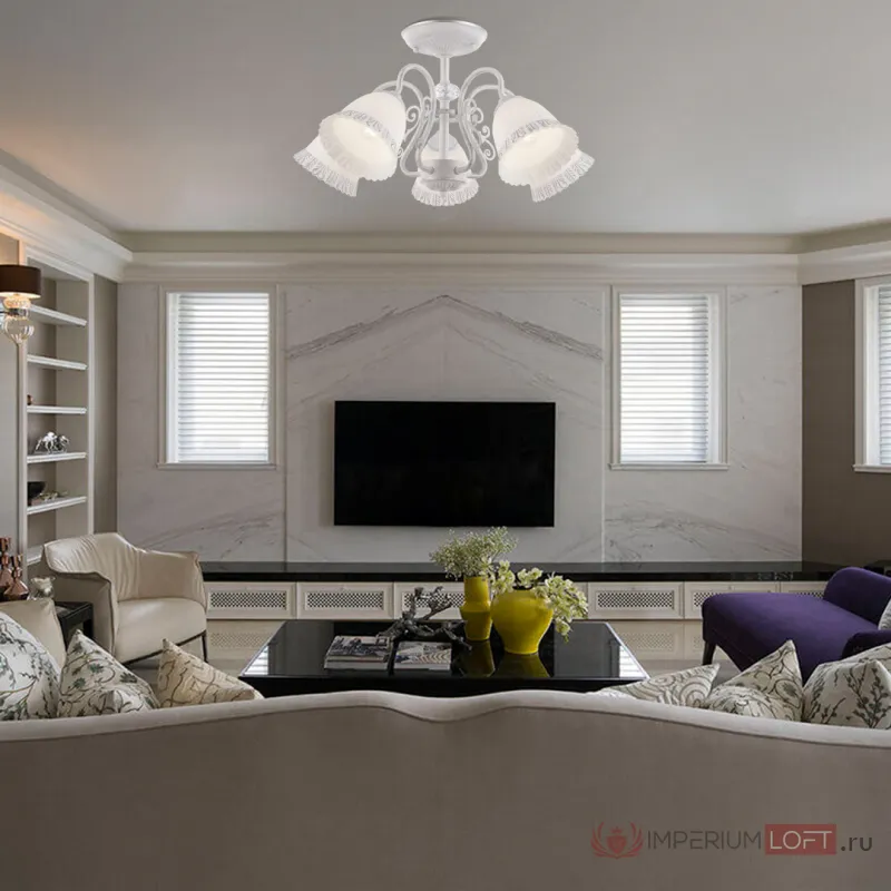 Люстра Arte Milano AM340800 340800/5 WT+SL от ImperiumLoft