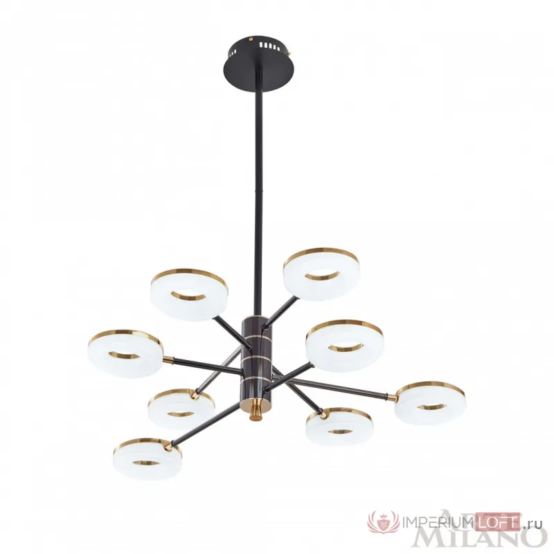 Люстра светодиодная Arte Milano Ferrara-72999 276699/8 BK/GD от ImperiumLoft