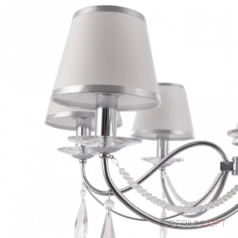 Подвесная люстра Arte Milano AM342109 342109/10 CR+LWT Подвесная люстра Arte Milano AM342109 342109/10 CR+LWT