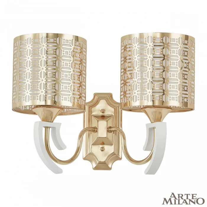 Бра Arte Milano Florentia-8857 308857/2W Wh/Gd от ImperiumLoft