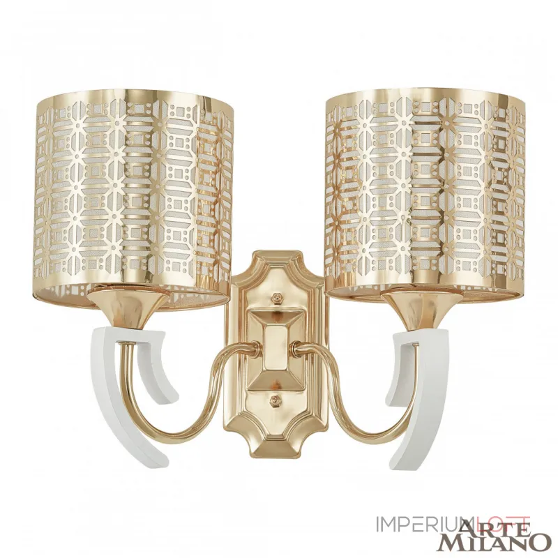 Бра Arte Milano Florentia-8857 308857/2W Wh/Gd от ImperiumLoft Бра Arte Milano Florentia-8857 308857/2W Wh/Gd от ImperiumLoft