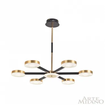 Люстра светодиодная Arte Milano Ferrara-72079 272079/6 BK/GD от ImperiumLoft