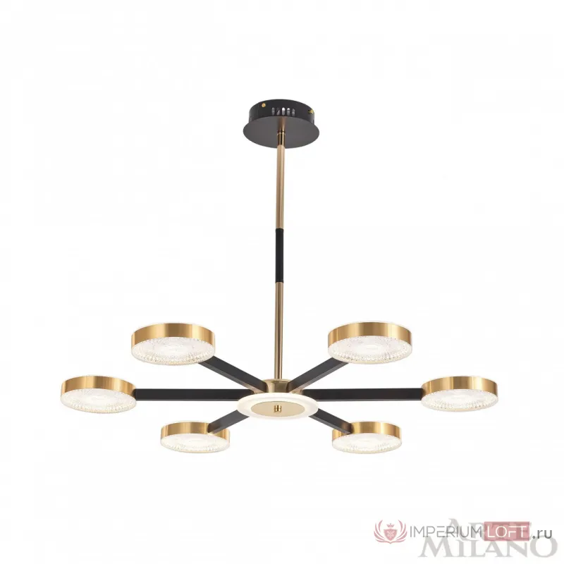 Люстра светодиодная Arte Milano Ferrara-72079 272079/6 BK/GD от ImperiumLoft