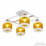 Люстра Arte Milano AMALFI-322008 322008/4 WH+FG от ImperiumLoft