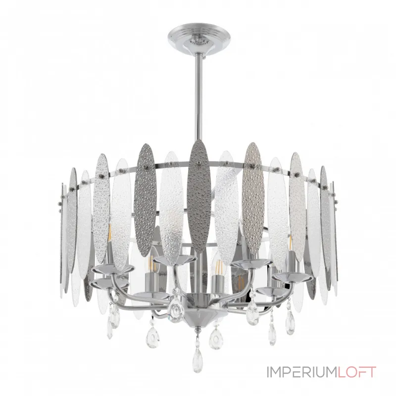 Люстра на штанге Arte Milano Sorrento-4309 374309/8/350/570 CR Люстра на штанге Arte Milano Sorrento-4309 374309/8/350/570 CR