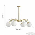 Люстра на штанге Arte Milano Neapolis-71069 273802/8 GD