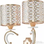 Бра Arte Milano Florentia-1237 301237/2W Wh/Gd от ImperiumLoft
