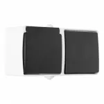 Розетка с заземлением и шторками + выключатель одноклавишный, 10AX 250V, 16A 250V 309.52-1.grey от ImperiumLoft