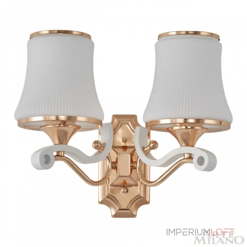 Бра Arte Milano Florentia-3987 303987/2W Wh/Gd