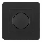 Комплект - диммер 500W с рамкой однопостовой Arte Milano SET16-1-48-1 black
