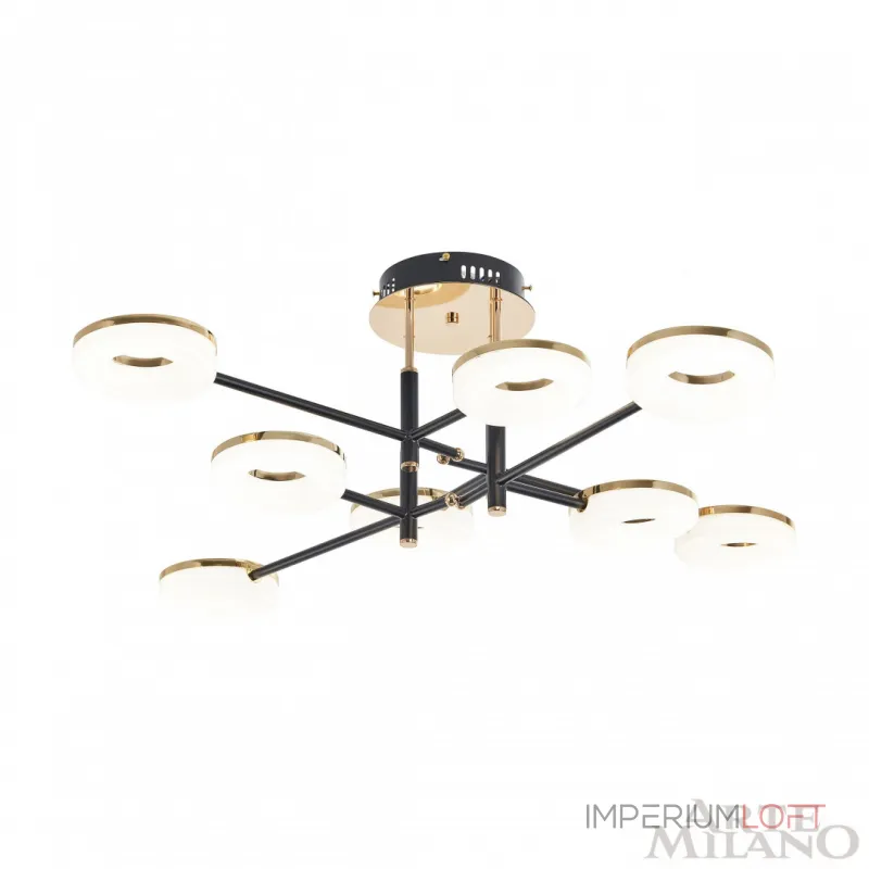Светильник светодиодный Arte Milano Ferrara-72999 272999/8 BK/GD