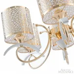 Подвесная люстра Arte Milano Florentia-9787 309787/6 Wh/Gd