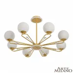 Люстра на штанге Arte Milano Neapolis-77138 277138/8 GD