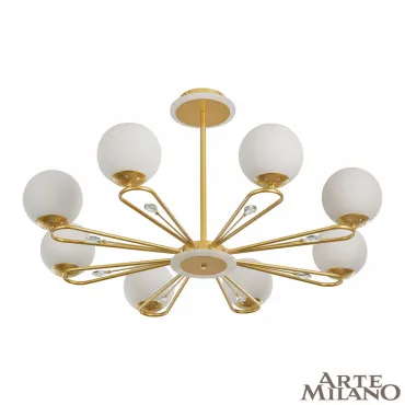 Люстра на штанге Arte Milano Neapolis-77138 277138/8 GD