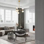 Люстра на штанге Arte Milano Neapolis-71580 271580/6 BK/GD