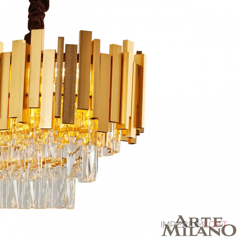 Подвесная люстра Arte Milano AM-41A 41A.L800.W300.H300.E14.8 G Подвесная люстра Arte Milano AM-41A 41A.L800.W300.H300.E14.8 G