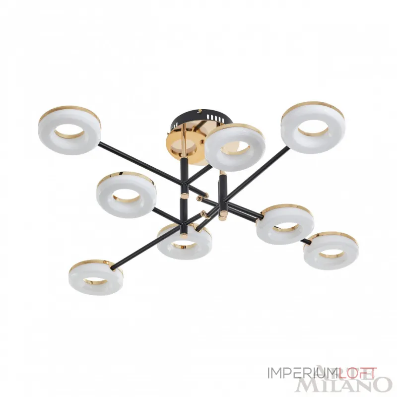 Светильник светодиодный Arte Milano Ferrara-72999 272999/8 BK/GD