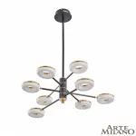 Люстра на штанге Arte Milano Ferrara-72999 276699/8 BK/GD