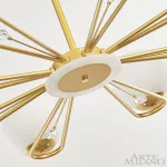 Люстра на штанге Arte Milano Neapolis-77138 277138/8 GD