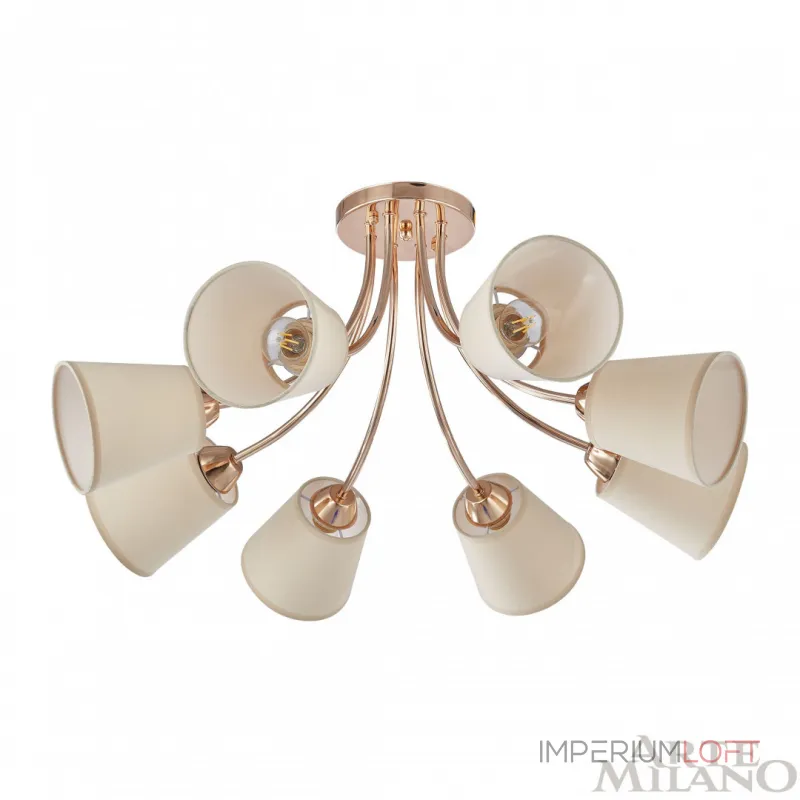 Потолочная люстра Arte Milano Napoli-9546 339546/8 FGD Потолочная люстра Arte Milano Napoli-9546 339546/8 FGD