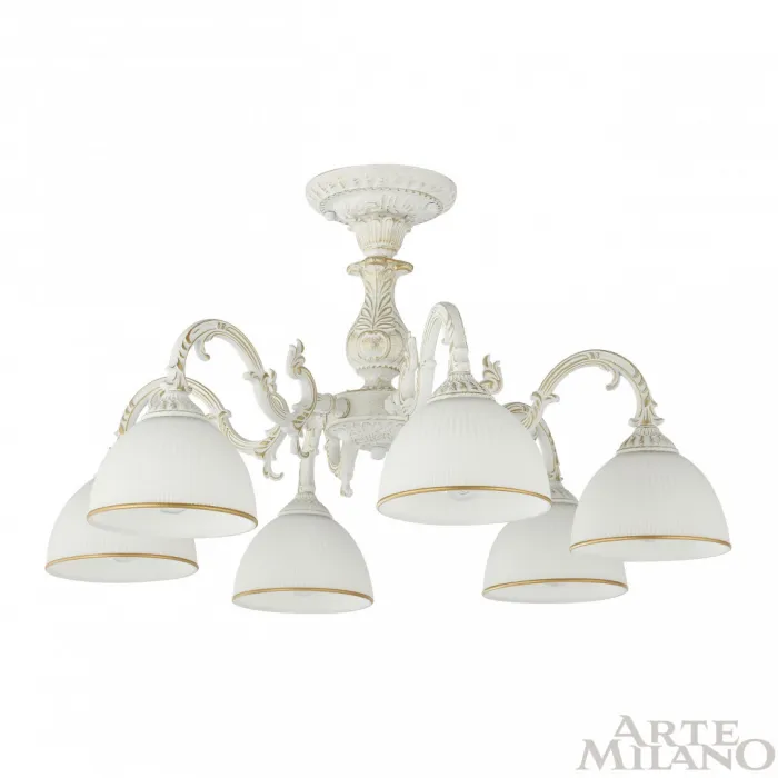 Люстра Arte Milano AM346410 346410/6 WT+G от ImperiumLoft
