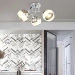 Потолочная люстра Arte Milano AMALFI-325885 325985/3 CR+BK