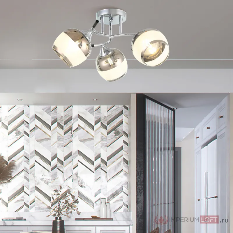 Люстра Arte Milano AMALFI-325885 325985/3 CR+BK от ImperiumLoft