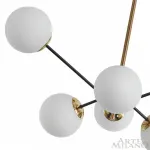 Люстра на штанге Arte Milano Neapolis-79808 279808/6 BK/GD