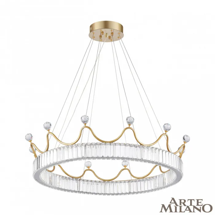 Люстра светодиодная Arte Milano AM-Venezia 310322/D800 GD от ImperiumLoft