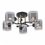 Потолочная люстра Arte Milano AMALFI-324308 324308/5 BK+FG