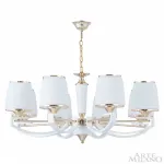 Люстра подвесная Arte Milano Florentia-2457 302457/8 Wh/Gd от ImperiumLoft