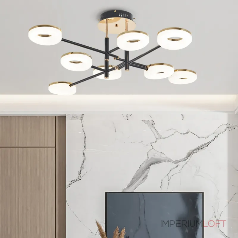 Светильник светодиодный Arte Milano Ferrara-72999 272999/8 BK/GD