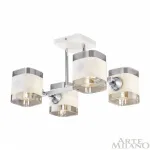 Люстра Arte Milano AMALFI-329809 329809/4 WH+CR от ImperiumLoft