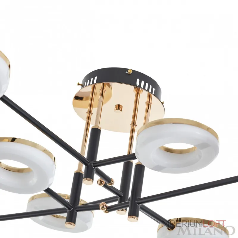 Светильник светодиодный Arte Milano Ferrara-72999 272999/8 BK/GD