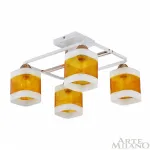 Люстра Arte Milano AMALFI-322008 322008/4 WH+FG от ImperiumLoft