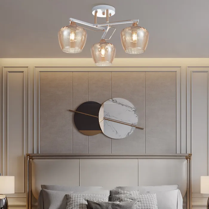 Люстра Arte Milano AMALFI-329508 329508/3 WH+FG от ImperiumLoft
