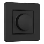 Комплект - диммер 500W с рамкой однопостовой Arte Milano SET16-1-48-1 black