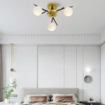 Потолочная люстра Arte Milano Neapolis-73408 273408/3 BK/GD